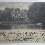 AK Schloss Hellbrunn Gartenpartie 1902 gebraucht #PI291