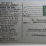 AK Athen Halle der Kargatiden 1924 gebraucht #PI391