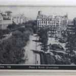 AK Barcelona Plaza y Ronda Universidad gebraucht #PI405