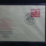 Berlin 116 auf Brief als Einzelfrankatur FDC #BA571