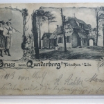 AK Böhm. Schweiz Gruß vom Quaderberg 1902 gebraucht #PI441