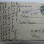 AK Krakau Stradom und weitere Bilder (Klappkarte) 1915 gebraucht #PI449