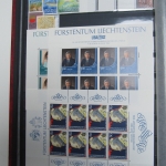 Liechtenstein Sammlung postfrisch und gestempelt mit einigen Kleinbögen #LT381