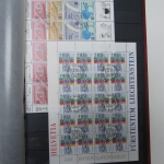 Liechtenstein Sammlung postfrisch und gestempelt mit einigen Kleinbögen #LT381