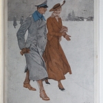 AK Deutschland Kriegskarte Nr. 14 v. Brynolf Wennerberg 1918 gebraucht #PI485