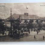AK Hamburg Alster-Pavillon 1915 gebraucht #PI524