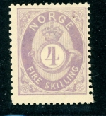 Norwegen 19 c langer Zahn ungebraucht #GJ373