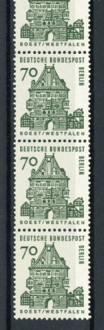 Berlin Rollenmarken 6er Streifen 248 postfrisch #IU646