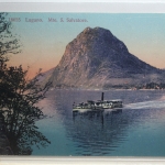 AK Lugano Mte. S. Salvatore 1909 gebraucht #PI550