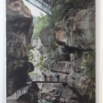 AK Bienne Le Taubenloch 1906 gebraucht #PI587
