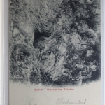 AK Gemmi Passage des Echelles 1906 gebraucht #PI573