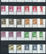 Bund DS Industrie+T. neue Fluoreszenz 846 ff postfrisch FN 1-3 #JE836
