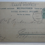 AK Zermatt Châöet a Loeche - les - Bains 1906 gebraucht #PI597