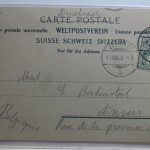 AK Zermatt Gornerschlucht 1906 gebraucht #PI593