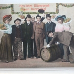 AK Deutschland Grußkarte 1910 gebraucht #PI609