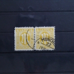 Alliierte Besetzung 4z gestempelt im Paar, geprüft Hettler BPP #UT747