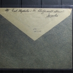 Memel 4x 34, 35 auf Briefrest als Mischfrankatur #BA980