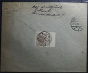 Memel 3x141, 3x145 auf Brief als Mischfrankatur als E-Brief nach Neuköln #BB015