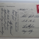 AK Karlsruhe Nymphengruppe 1929 gebraucht #PI691