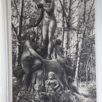 AK Karlsruhe Nymphengruppe 1929 gebraucht #PI691