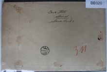 Memel 3x 126, 2x 141 auf Brief als Mischfrankatur E-Brief nach Leipzig #BB320