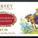 Jersey Markenheftchen MH 0-34 postfrisch William Mesny #JJ531