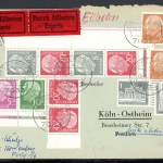 Bund S 50 Y II geprüft Schlegel Mischfrankatur #HF005