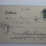 AK Potsdam Schloss Sanssouci mit der großen Fountaine 1904 gebraucht #PI785