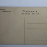 AK Nürnberg Fünfeckiger Turm ungebraucht #PI811