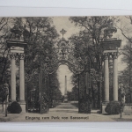 AK Potsdam Eingang zum Park von Sanssouci ungebraucht #PI862