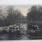 AK Hamburg Schwäne auf der Alster ungebraucht #PI924