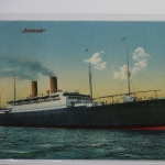 AK Deutschland Cincinnati - Passagierschiff ungebraucht #PI949
