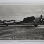 AK Deutschland Dornier-Kampfflugzeug Do 17 ungebraucht #PJ043