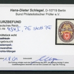 Deutsches Reich 434 I mit Falz Kurzbefund Schlegel #JK230