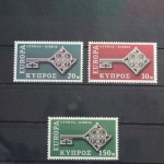 Zypern 307-309 postfrisch Europa #VN346