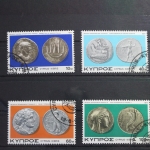 Zypern 468-471 gestempelt #VN291