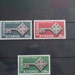 Zypern 307-309 postfrisch Europa #VN344