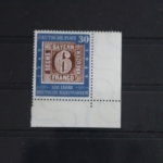 BRD 115II postfrisch als Eckrand „Plattenfehler“ #VM287