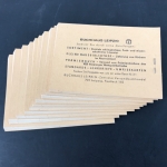 DDR Posten mit 10x MH 4c 2 postfrisch #IN844