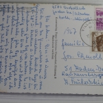 AK Faaker See Inselhotel mit Mittagskogel 1967 gebraucht #PJ700