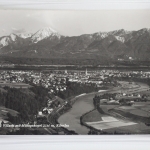 AK Draustadt Villach mit Mittagskogel 2144 m 1961 gebraucht #PJ712