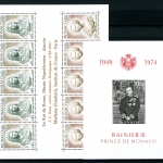 Monaco Jahrgang 1974 postfrisch #JM179