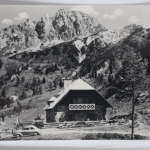 AK Watschiger Alm mit Gartnerkofel 2195 m gebraucht #PJ837