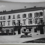 AK Schwarzach im Pongau Hotel Post ungebraucht #PJ847