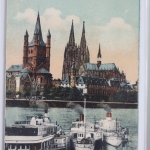 AK Köln am Rhein St. Martin, Dom und Stapelhaus ungebraucht #PJ872