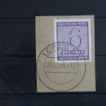 SBZ 129X gestempelt geprüft Jasch BPP #VP455