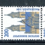 Bund Rollenmarken 5er Streifen 1665 R I gestempelt Nr. 205 #JM370