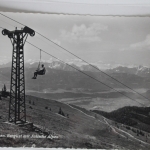AK Gerlitzen Berglift mit Julische Alpen ungebraucht #PJ966