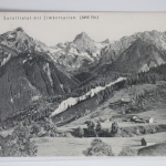 AK Sarottlatal mit Zimbaspitze 2640 m ungebraucht #PJ977