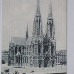 AK Wien IX. Votivkirche, erbaut v. H. v. Ferstel 1870 ungebraucht #PJ993